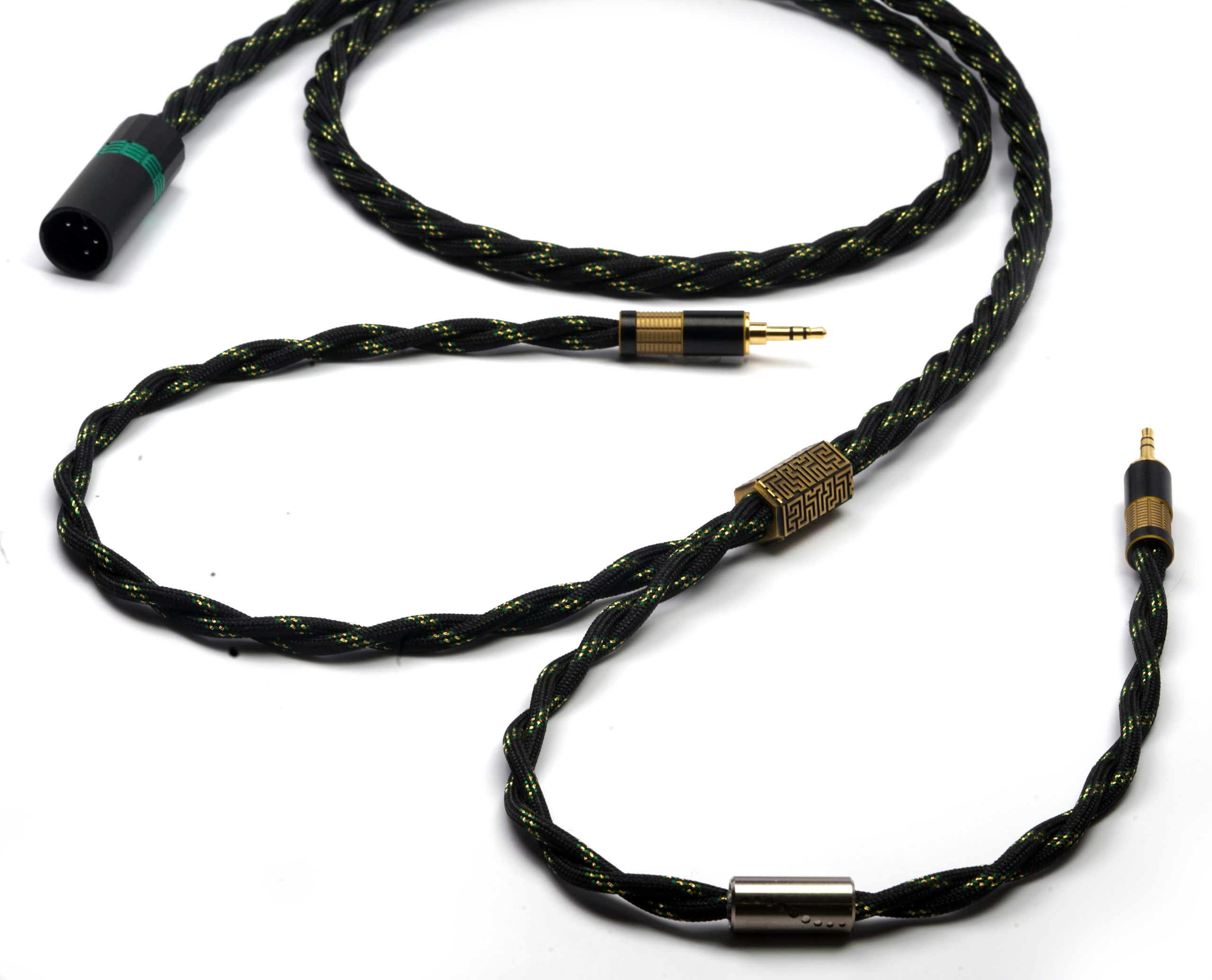 Adaptateur prise double jack 3.5mm - Cable