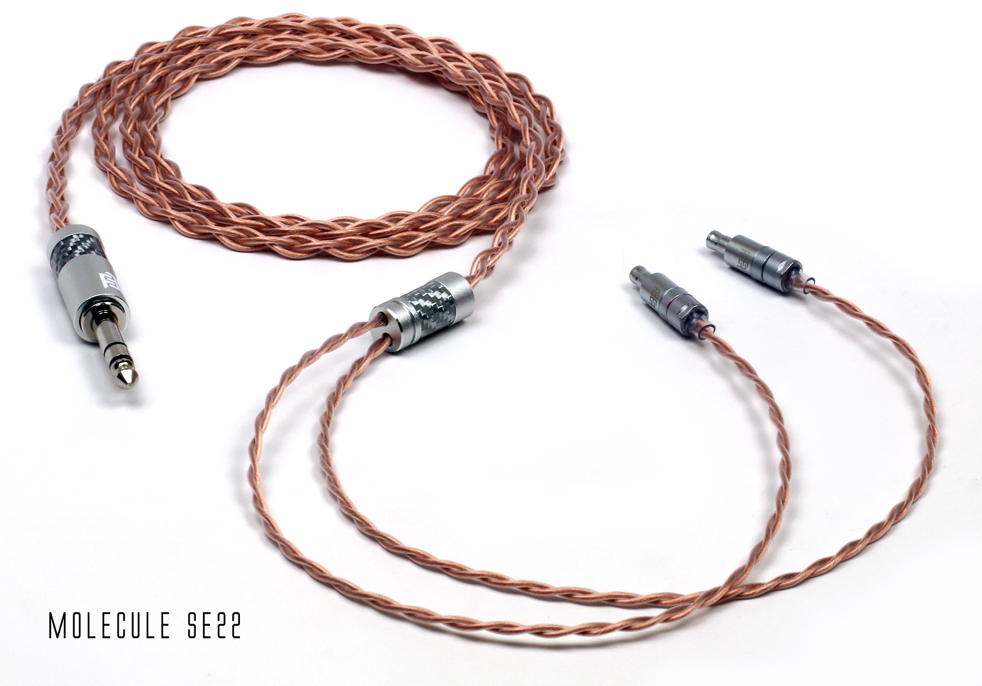 DHC Molecule SE22 Headphone Cable ultimate OCC copper litz Double